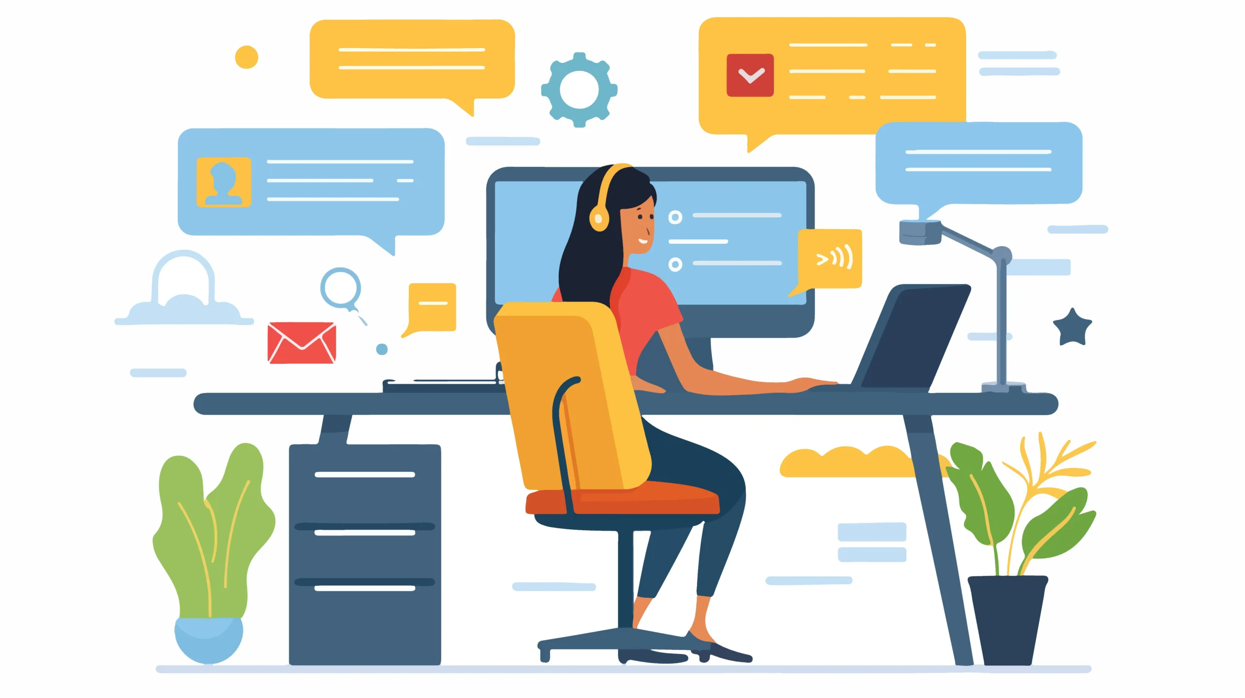 Help desk workflows